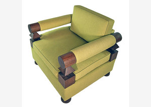 Chiku Club Chair, Sofa, Front, Botero, Interior Design,Architectural Digest,