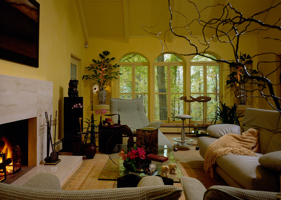 Connecticut Residence, Living Room, Interior Design