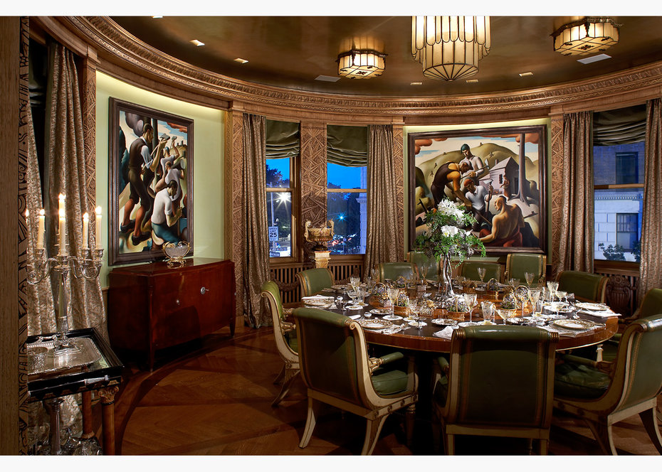 Dining Room,Architectural Digest 
