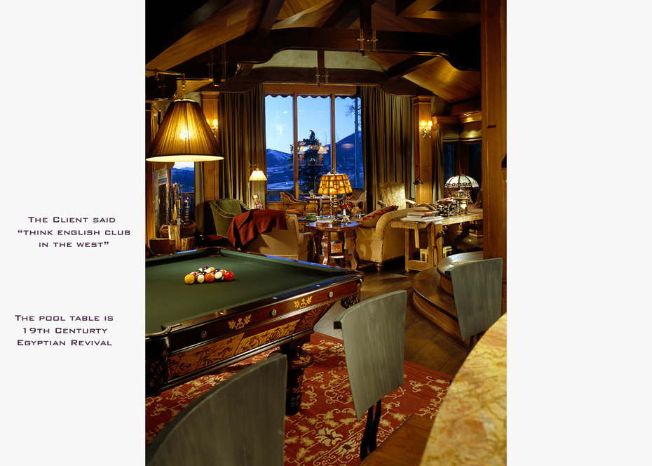 Game Room, LOUNGE, ROCKY MOUNTAIN, ARCHITECTURAL DIGEST