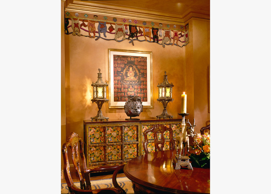 Dining Room, Deatil, Architectural Digest