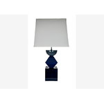 Chiku, Table, Lamp, Blue